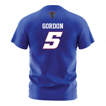 DePaul - NCAA Men's Soccer : Ethan Gordon - Soccer Jersey Blue