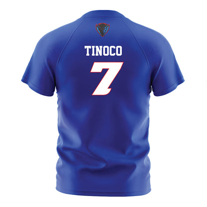DePaul - NCAA Men's Soccer : Sam Tinoco - Blue Soccer Jersey-1