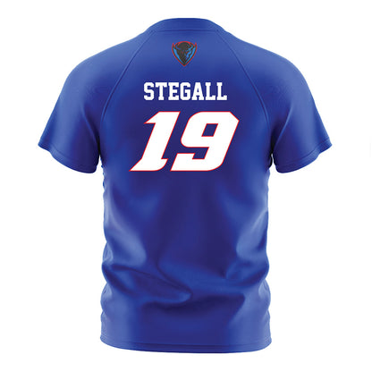 DePaul - NCAA Men's Soccer : Chase Stegall - Blue Soccer Jersey-1