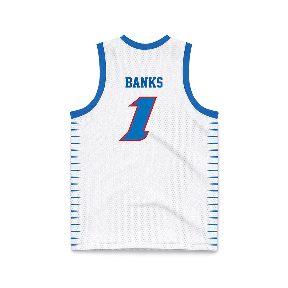 DePaul - NCAA Men's Basketball : Kaleb Banks - White Basketball Jersey-1