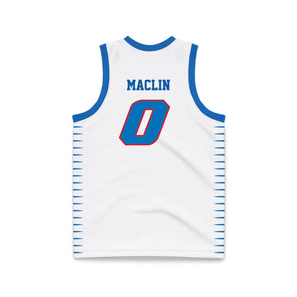 DePaul - NCAA Men's Basketball : Brandon Maclin - White Basketball Jersey-1