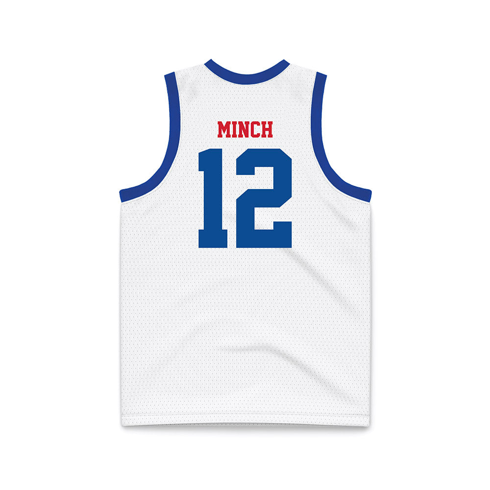 DePaul - NCAA Women's Basketball : Ellery Minch - White Basketball Jersey-1