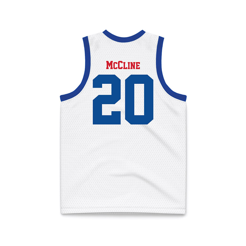 DePaul - NCAA Women's Basketball : Shakara McCline - White Basketball Jersey-1