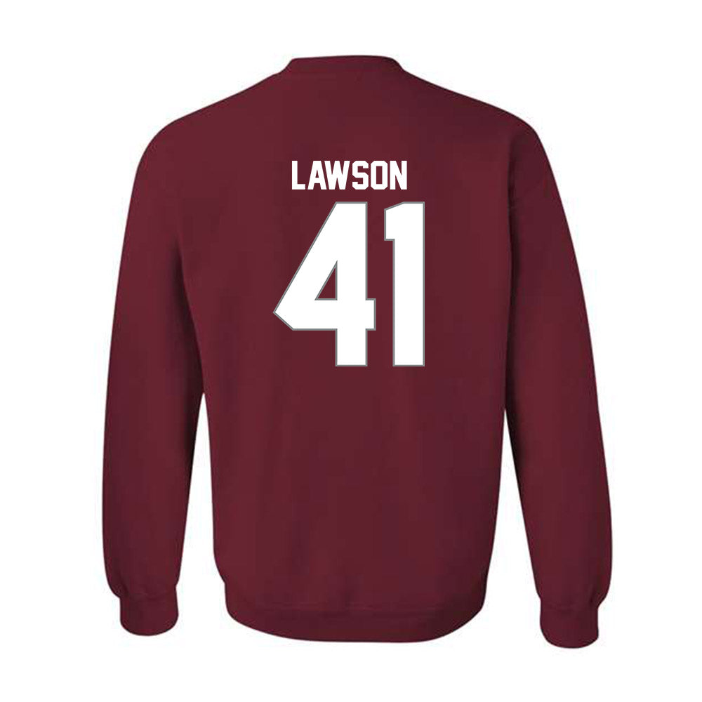 NCCU - NCAA Football : Isaiah Lawson - Classic Shersey Crewneck Sweatshirt