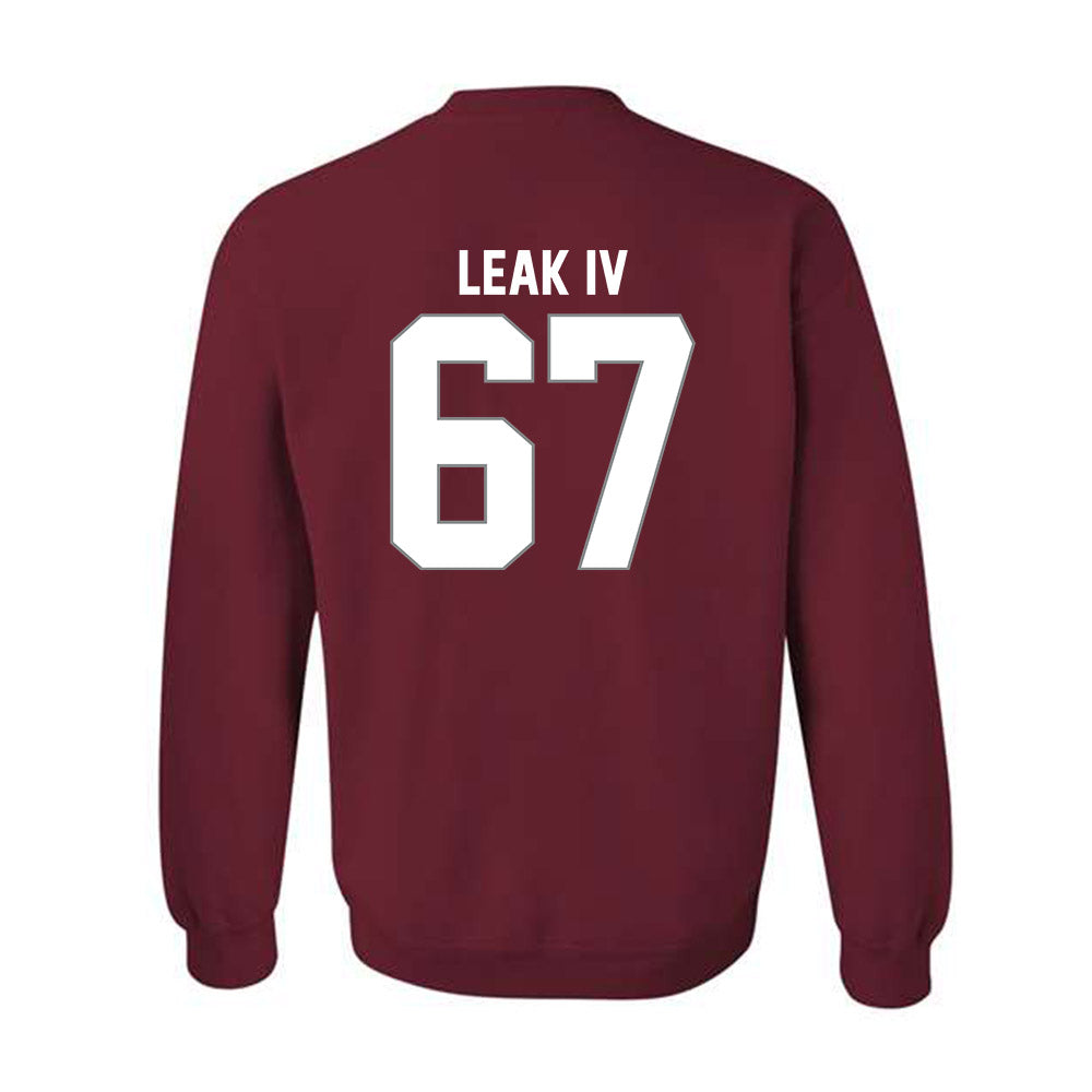 NCCU - NCAA Football : Cicero Leak IV - Classic Shersey Crewneck Sweatshirt-1