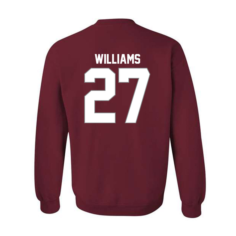 NCCU - NCAA Football : Cameron Williams - Classic Shersey Crewneck Sweatshirt-1