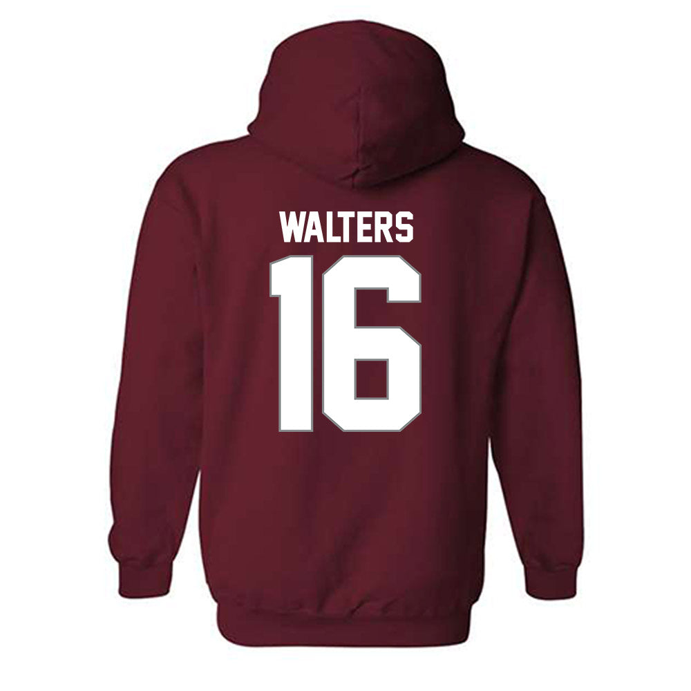 NCCU - NCAA Football : Zarion Walters - Classic Shersey Hooded Sweatshirt-1