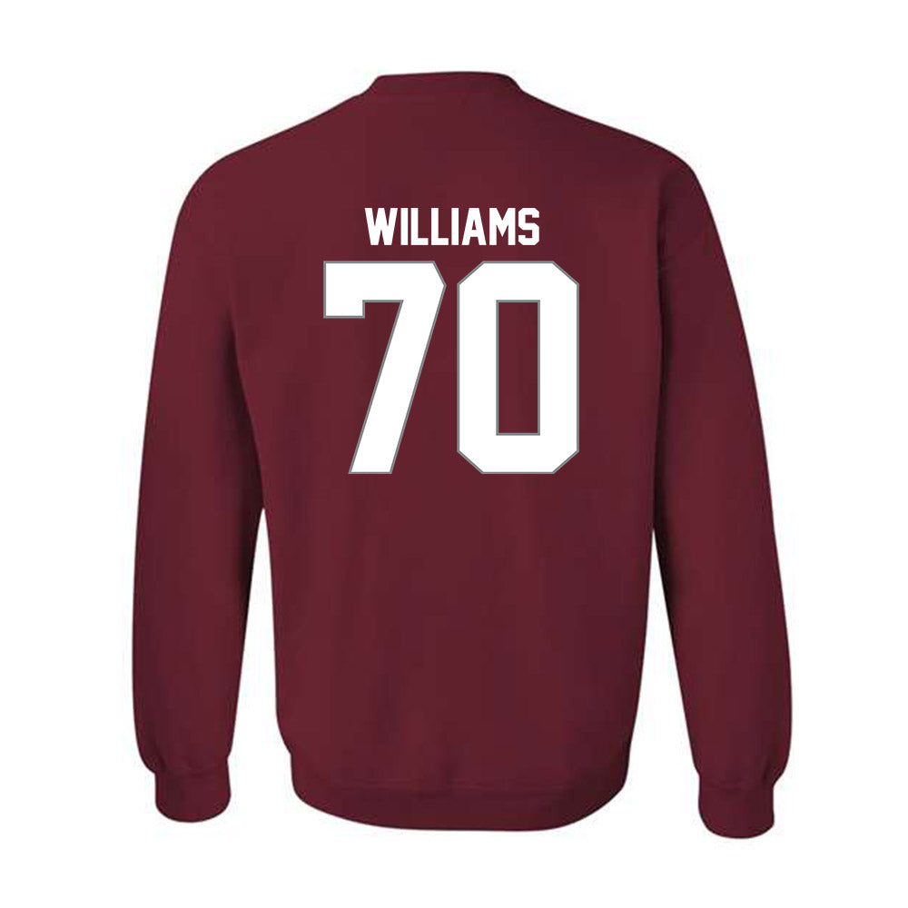 NCCU - NCAA Football : Ta'Ron Williams - Classic Shersey Crewneck Sweatshirt-1