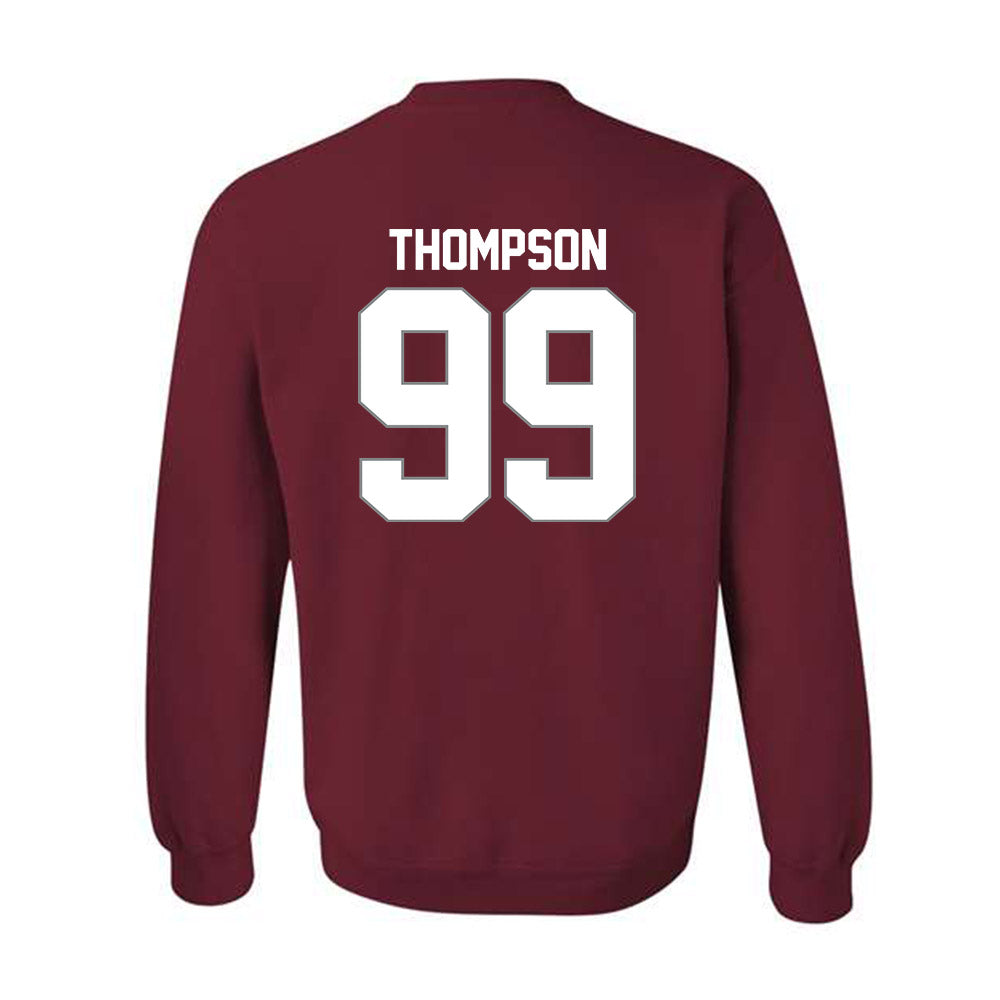 NCCU - NCAA Football : Khareem Thompson - Classic Shersey Crewneck Sweatshirt-1