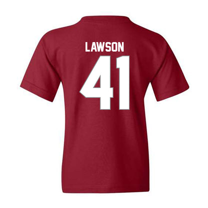 NCCU - NCAA Football : Isaiah Lawson - Classic Shersey Youth T-Shirt