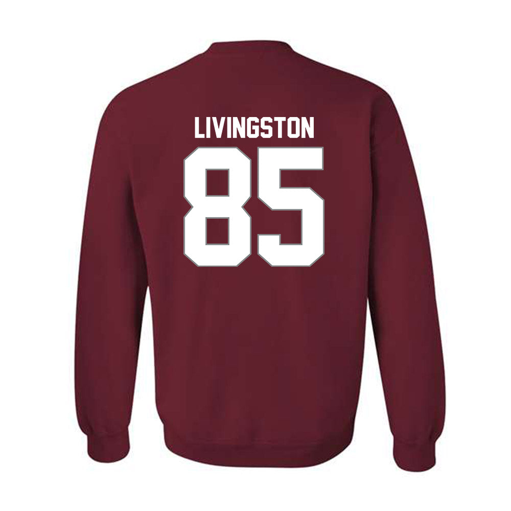NCCU - NCAA Football : SyRee Livingston - Classic Shersey Crewneck Sweatshirt-1