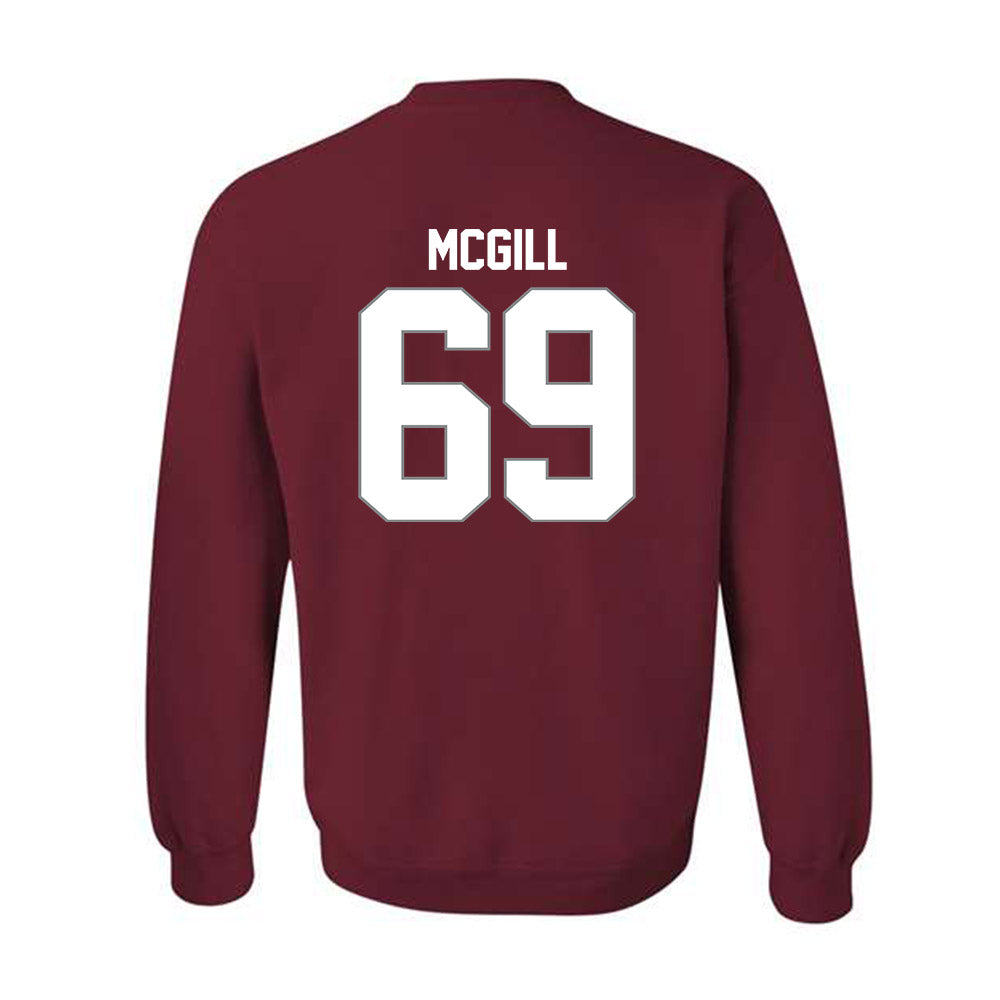 NCCU - NCAA Football : Jordan McGill - Classic Shersey Crewneck Sweatshirt