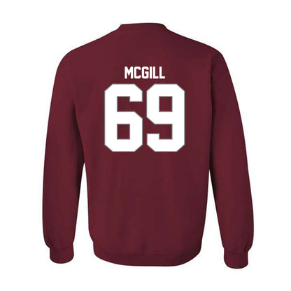 NCCU - NCAA Football : Jordan McGill - Classic Shersey Crewneck Sweatshirt