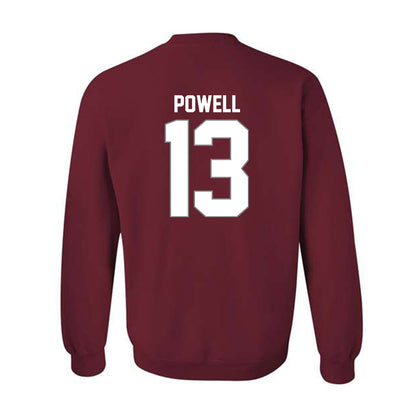 NCCU - NCAA Football : Quest Powell - Classic Shersey Crewneck Sweatshirt