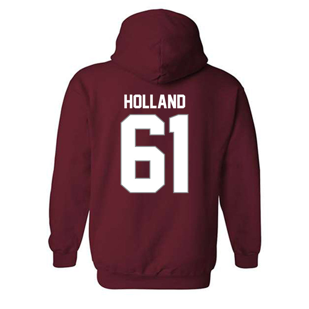 NCCU - NCAA Football : Tyshon Holland - Classic Shersey Hooded Sweatshirt