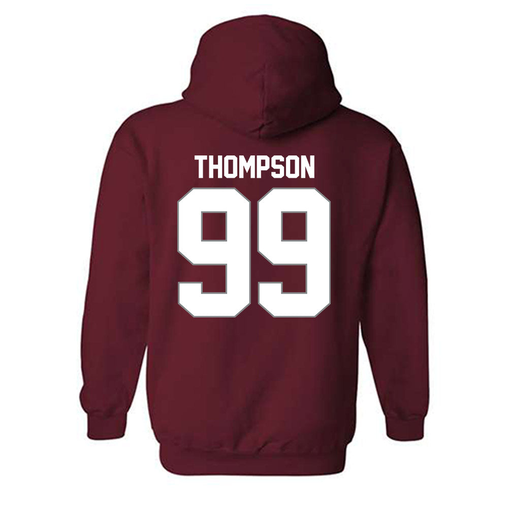 NCCU - NCAA Football : Khareem Thompson - Classic Shersey Hooded Sweatshirt-1