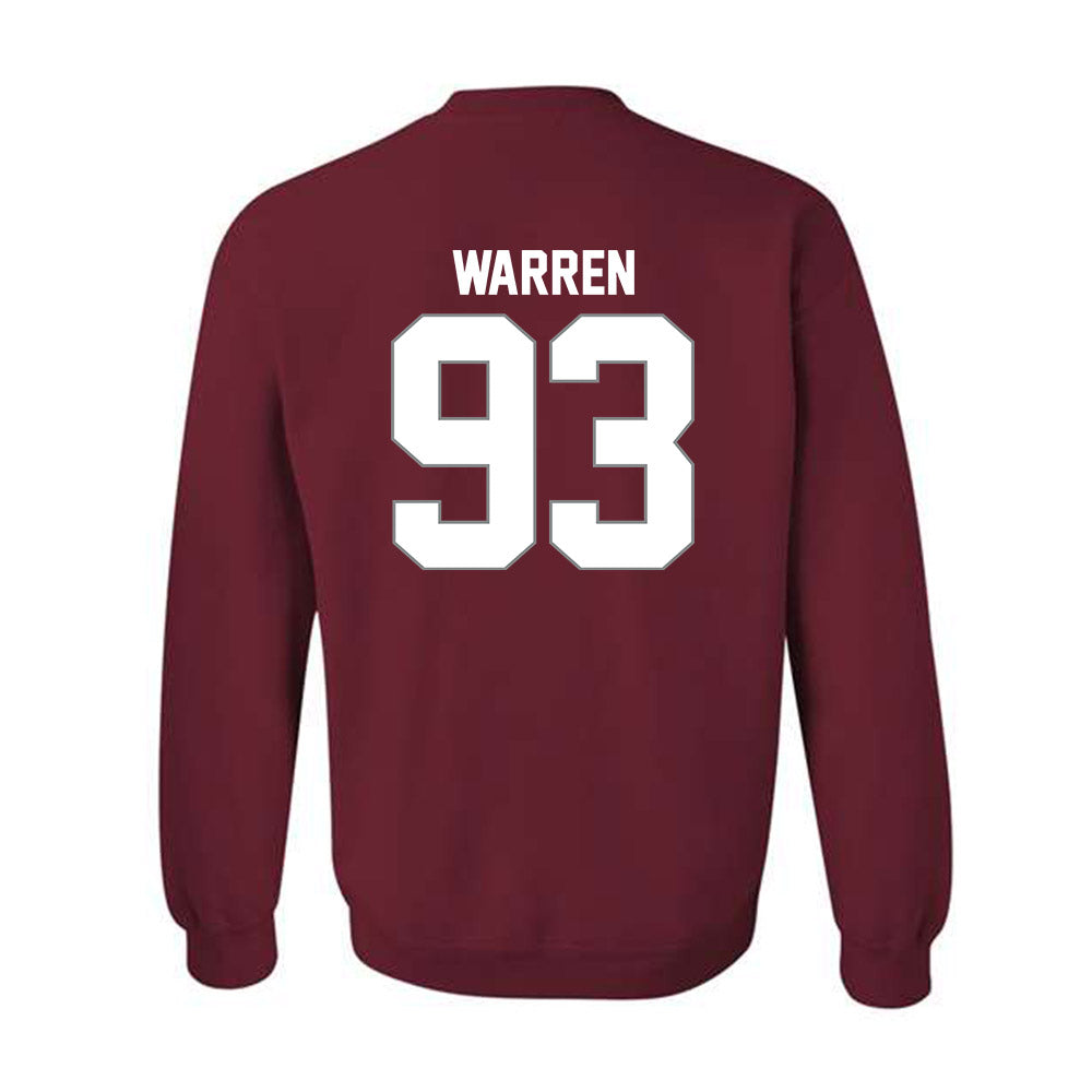 NCCU - NCAA Football : Jaden Warren - Classic Shersey Crewneck Sweatshirt