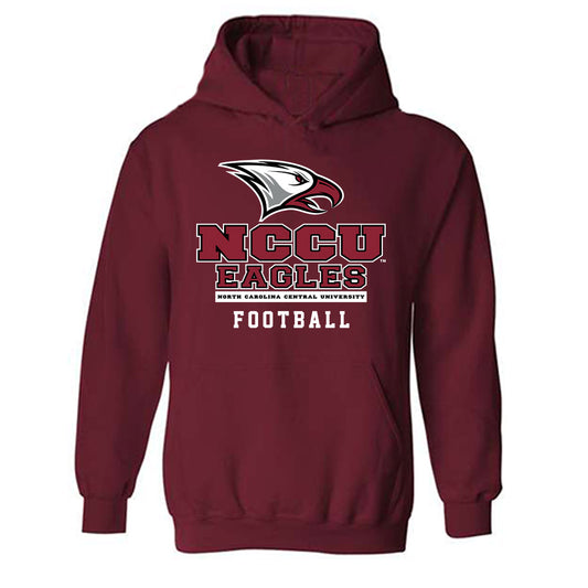 NCCU - NCAA Football : Tyler Clark - Classic Shersey Hooded Sweatshirt