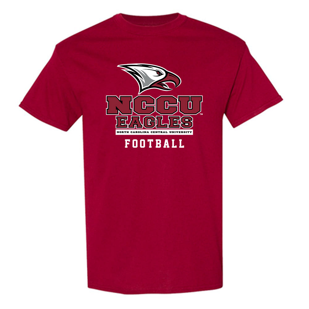 NCCU - NCAA Football : Chauncey Spikes - Classic Shersey T-Shirt-0
