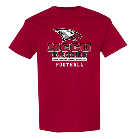 NCCU - NCAA Football : Chauncey Spikes - Classic Shersey T-Shirt-0