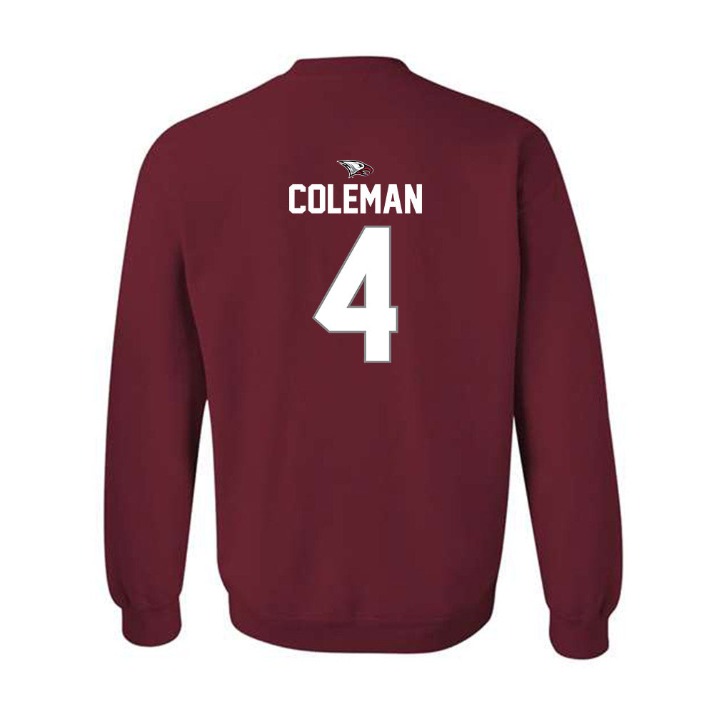 NCCU - NCAA Women's Basketball : Tierney Coleman - Classic Shersey Crewneck Sweatshirt-1