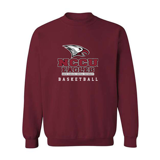 NCCU - NCAA Men's Basketball : Khouri Carvey - Classic Shersey Crewneck Sweatshirt-0