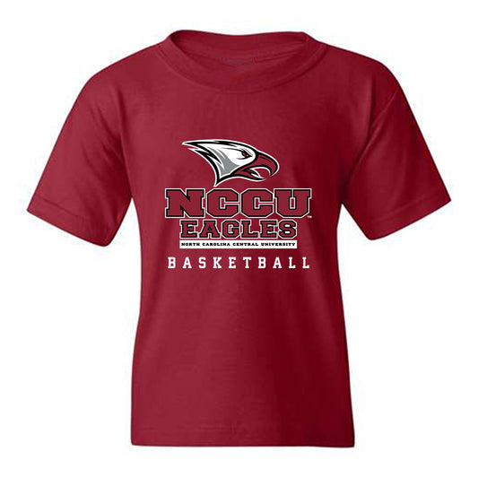 NCCU - NCAA Men's Basketball : Khouri Carvey - Classic Shersey Youth T-Shirt-0