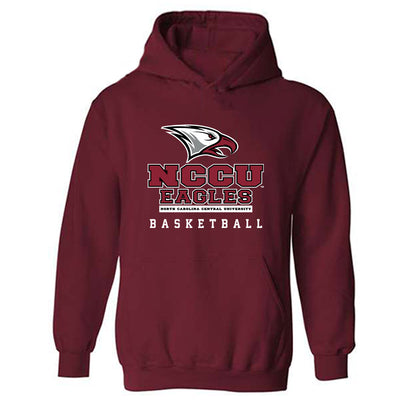 NCCU - NCAA Men's Basketball : Gage Lattimore - Classic Shersey Hooded Sweatshirt-0