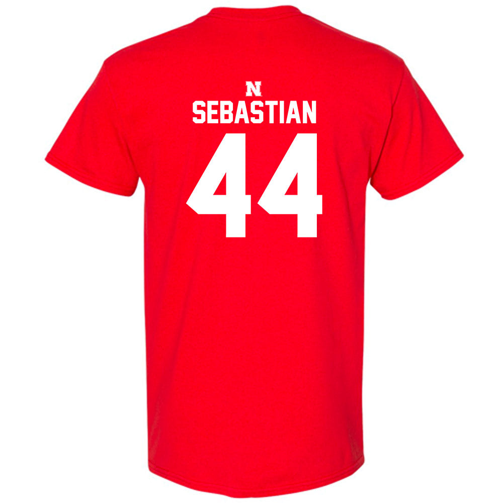 Nebraska - NCAA Baseball : Blake Sebastian - Classic Shersey T-Shirt-1