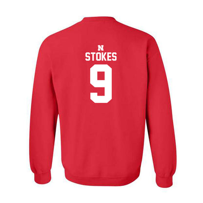 Nebraska - NCAA Baseball : Rhett Stokes - Crewneck Sweatshirt Classic Shersey