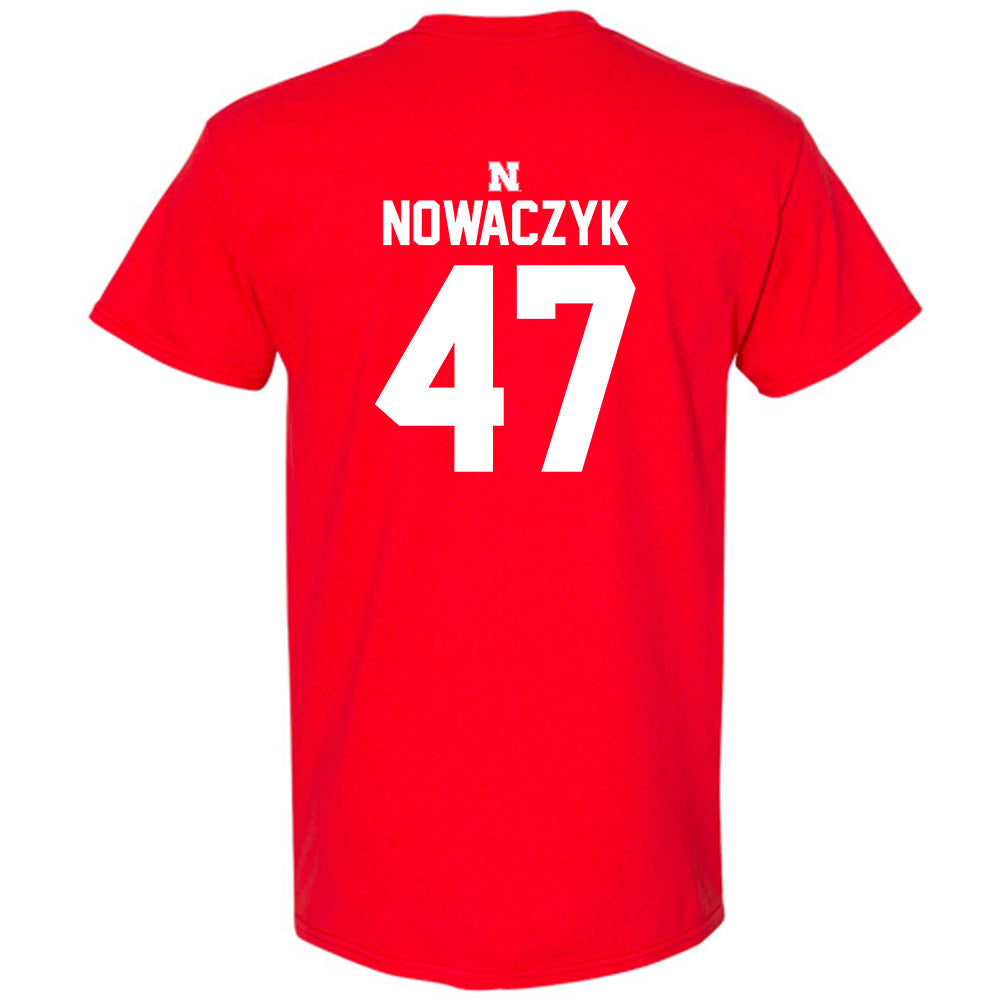 Nebraska - NCAA Baseball : Colin Nowaczyk - Classic Shersey T-Shirt-1