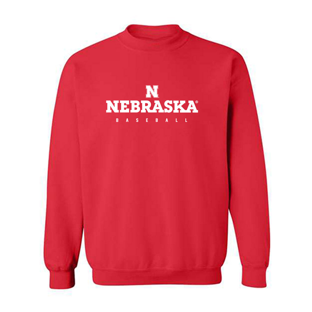 Nebraska - NCAA Baseball : Chase Olson - Classic Shersey Crewneck Sweatshirt-0