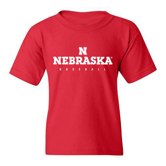 Nebraska - NCAA Baseball : Jaron Cotton - Classic Shersey Youth T-Shirt-0