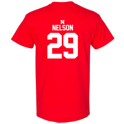 Nebraska - NCAA Football : Carter Nelson - T-Shirt