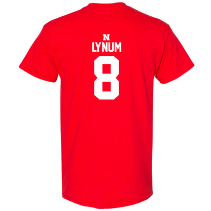 Nebraska - NCAA Football : Tamon Lynum - Classic Shersey T-Shirt-1