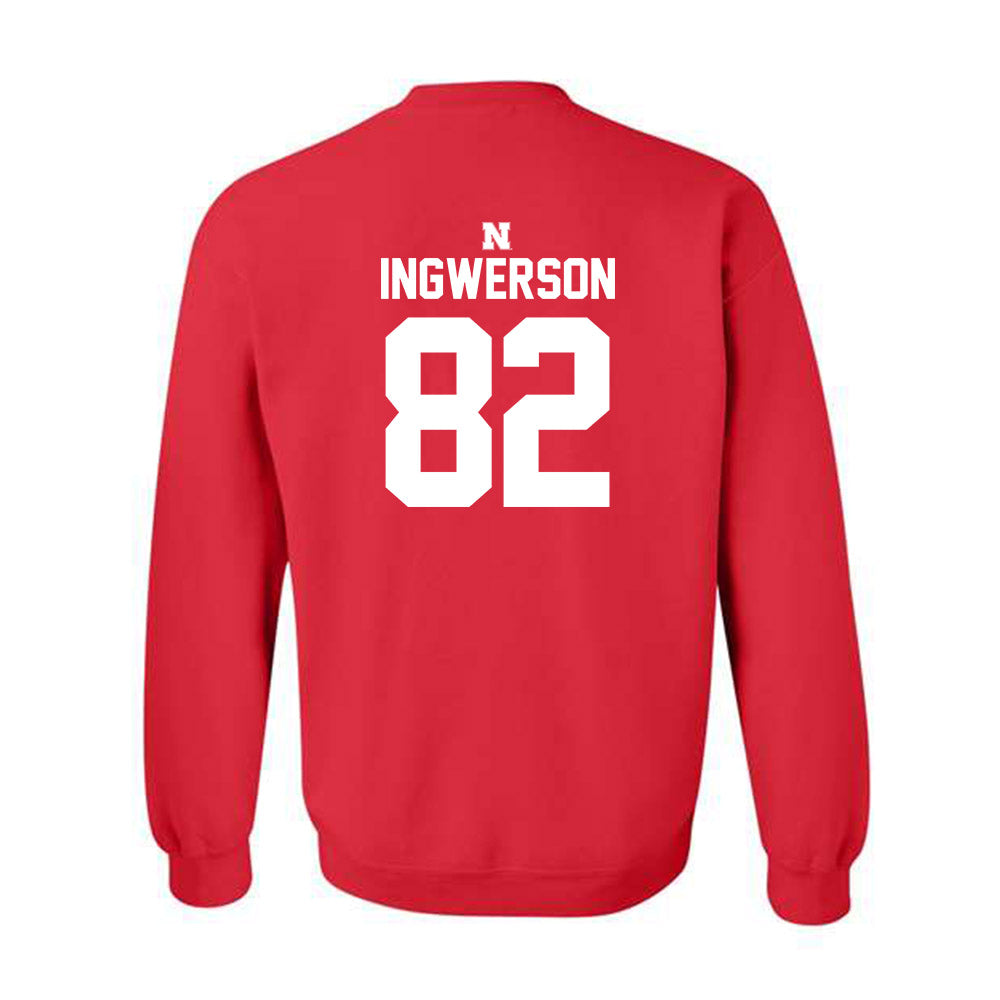 Nebraska - NCAA Football : Eric Ingwerson - Classic Shersey Crewneck Sweatshirt