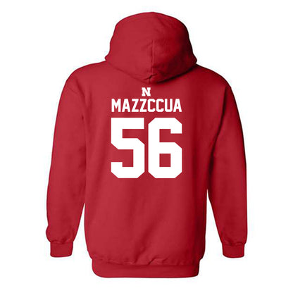 Nebraska - NCAA Football : Micah Mazzccua - Hooded Sweatshirt