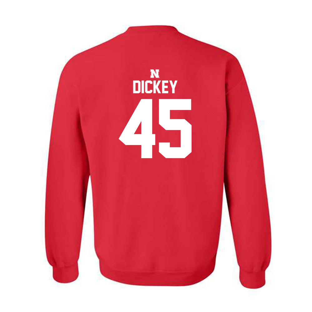 Nebraska - NCAA Football : Izaac Dickey - Crewneck Sweatshirt