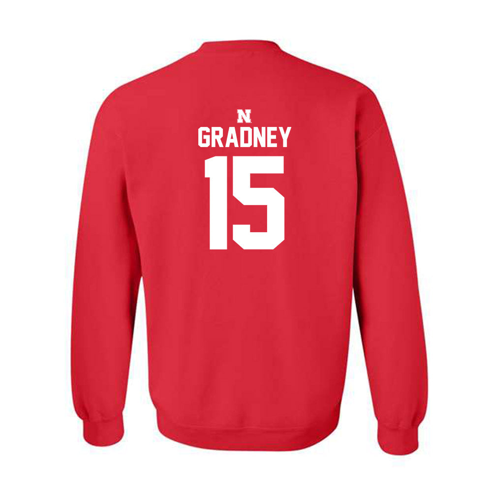 Nebraska - NCAA Football : Roger Gradney - Crewneck Sweatshirt