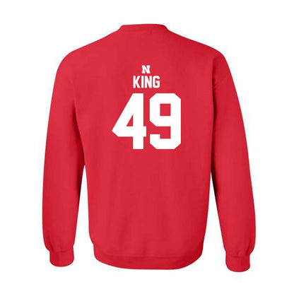 Nebraska - NCAA Football : Danny King - Classic Shersey Crewneck Sweatshirt