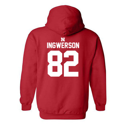 Nebraska - NCAA Football : Eric Ingwerson - Classic Shersey Hooded Sweatshirt