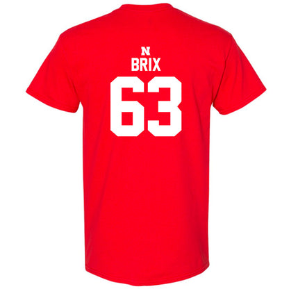 Nebraska - NCAA Football : Grant Brix - T-Shirt