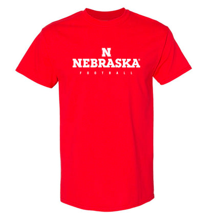Nebraska - NCAA Football : Vincent Shavers - Classic Shersey T-Shirt-0
