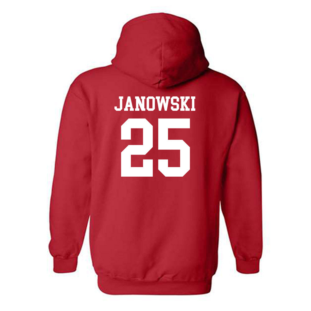 Nebraska - NCAA Men's Basketball : Nick Janowski - Classic Shersey Hooded Sweatshirt