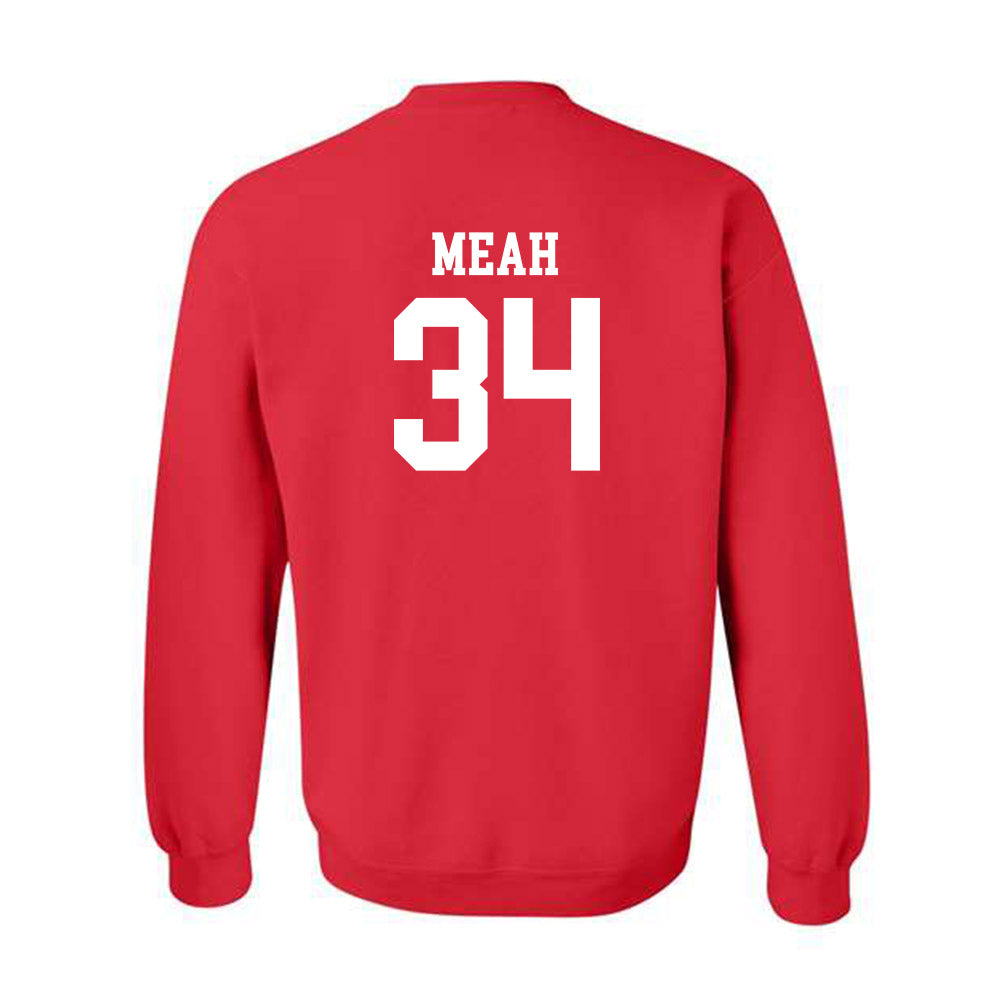 Nebraska - NCAA Men's Basketball : Braxton Meah - Classic Shersey Crewneck Sweatshirt