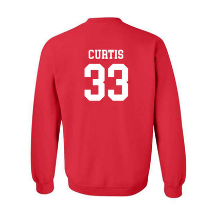 Nebraska - NCAA Men's Basketball : Leo Curtis - Classic Shersey Crewneck Sweatshirt-1
