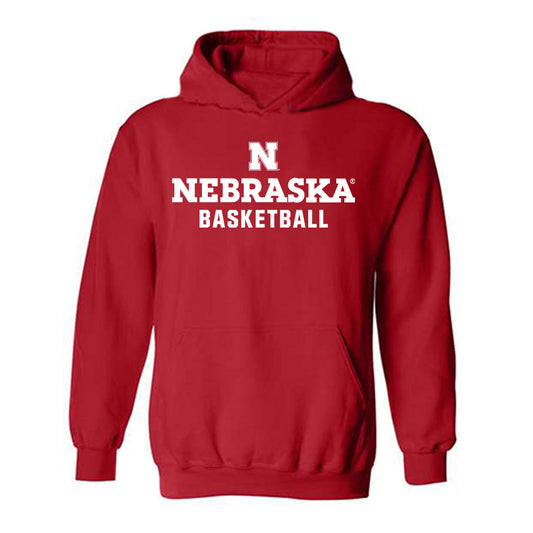 Nebraska - NCAA Men's Basketball : Andrew Morgan - Classic Shersey Hooded Sweatshirt