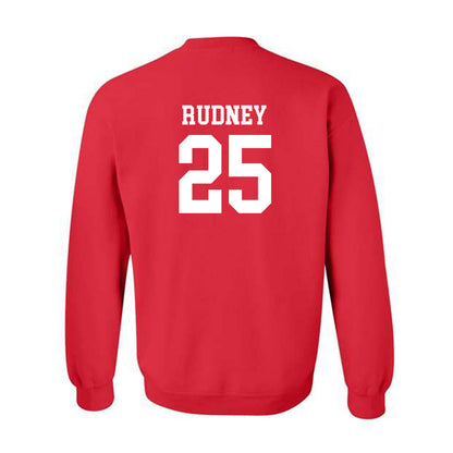 Nebraska - NCAA Women's Soccer : Ella Rudney - Classic Shersey Crewneck Sweatshirt-1