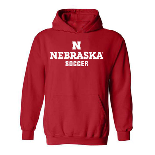 Nebraska - NCAA Women's Soccer : Ella Rudney - Classic Shersey Hooded Sweatshirt-0