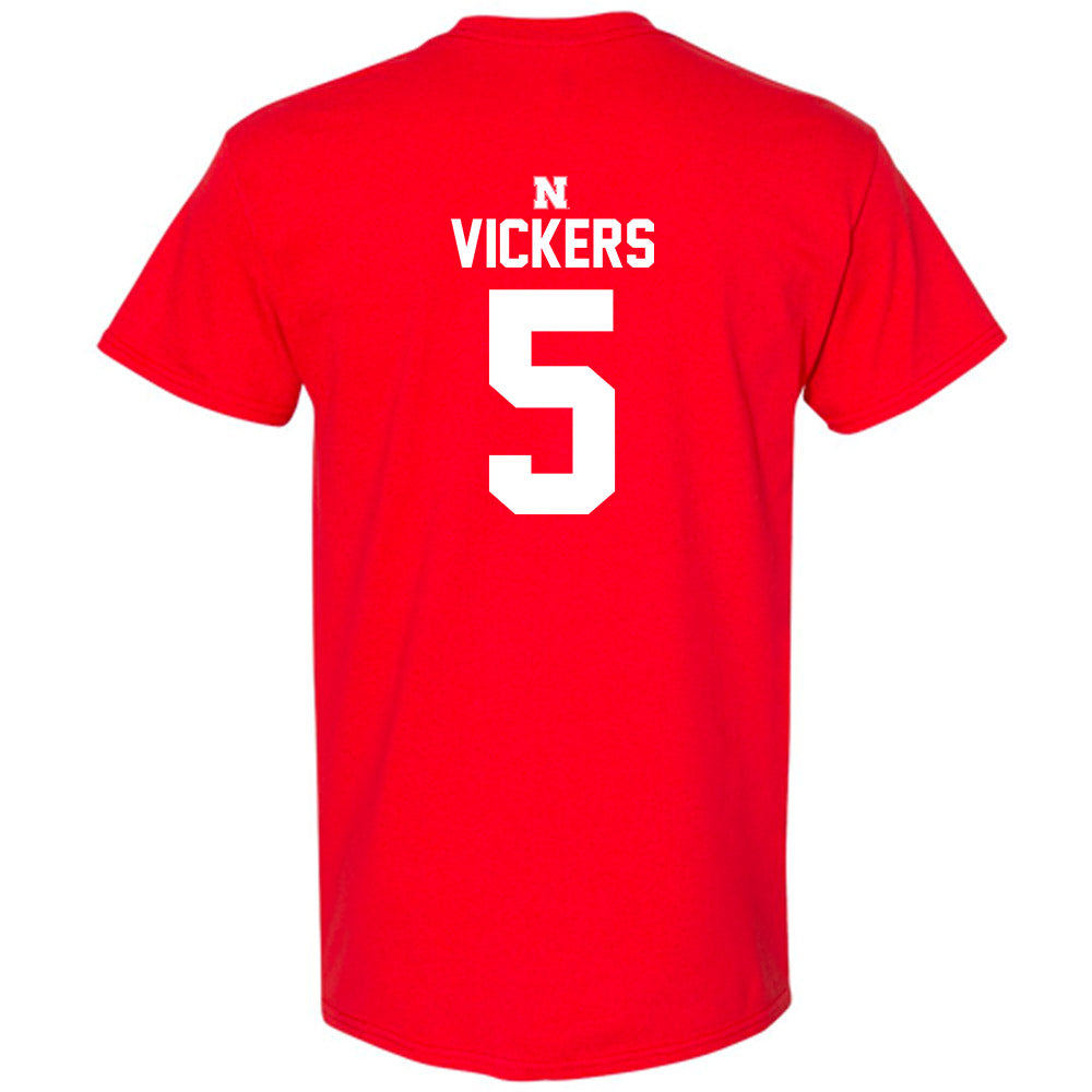 Nebraska - NCAA Softball : Macie Vickers - Classic Shersey T-Shirt-1